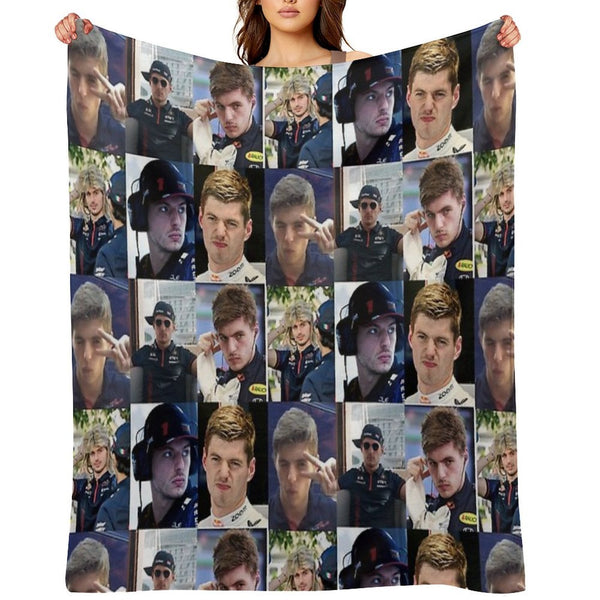 Max Verstappen Anti-pilling Throw Blanket