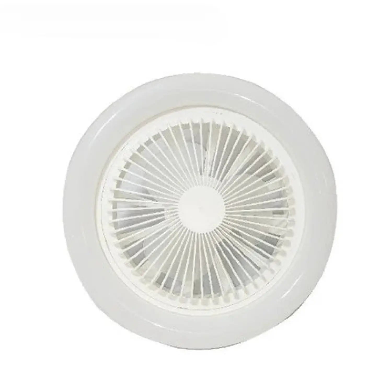 26CM Remote Control LED Light and Fan - Ceiling Fan with E27 Lamp