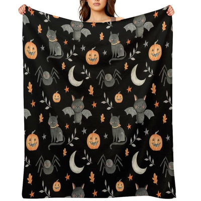 HALLOWEEN PARTY Throw Blanket