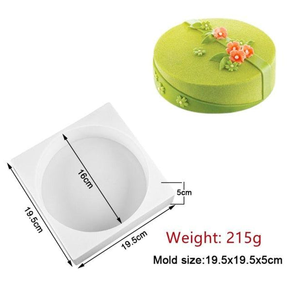 27 Style Silicone Cake Molds Pastry Bakeware Set Non-Stick Mousse Mould Party Dessert Baking Tools Decorating Pan Kitchen Tools Silicone Cupcake Baking Cups Food Grade Non-Stick Silicone Muffin Liners