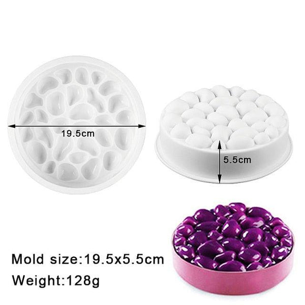 27 Style Silicone Cake Molds Pastry Bakeware Set Non-Stick Mousse Mould Party Dessert Baking Tools Decorating Pan Kitchen Tools Silicone Cupcake Baking Cups Food Grade Non-Stick Silicone Muffin Liners