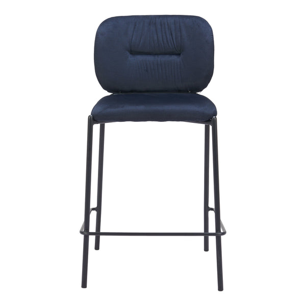 Plat Counter Stool (Set of 2) Blue