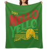 Enjoy Mello Yello (vintage) Durable Throw Blanket