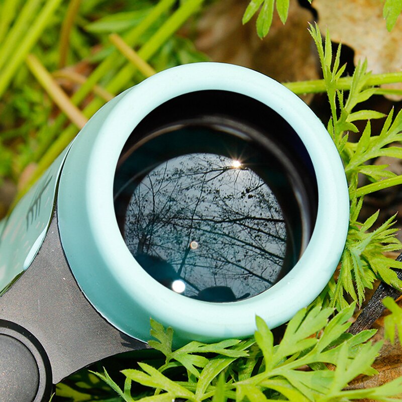 Binoculars HD 4x30 Telescope Rubber Children Colorful Telescope Fixed Zoom Anti-skid Portable Field glasses Gifts for Children