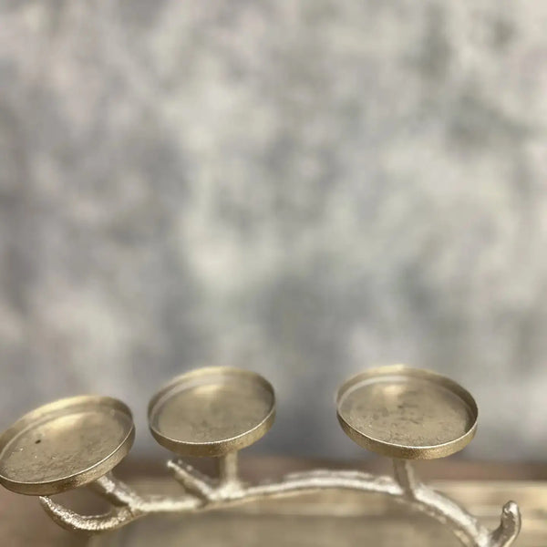 Iron Twig Candle Holder