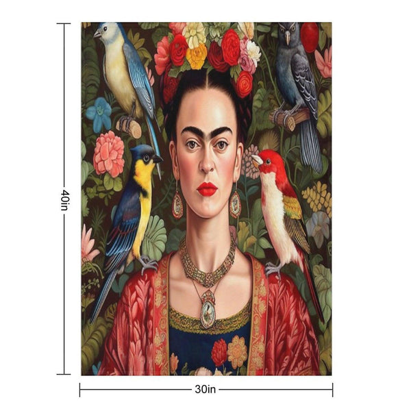 Frida Kahlo 7 Throw Blanket