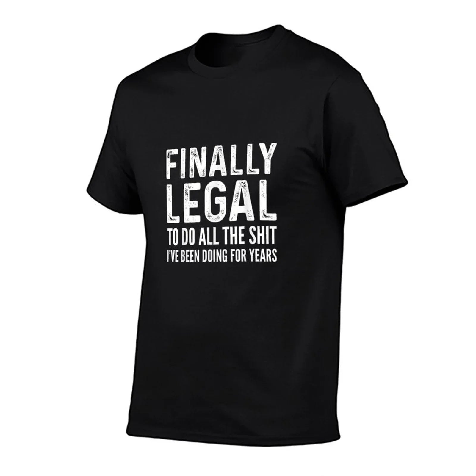 Finally Legal Funny 21st Birthday 2004 Gift For Men & Women T-Shirt