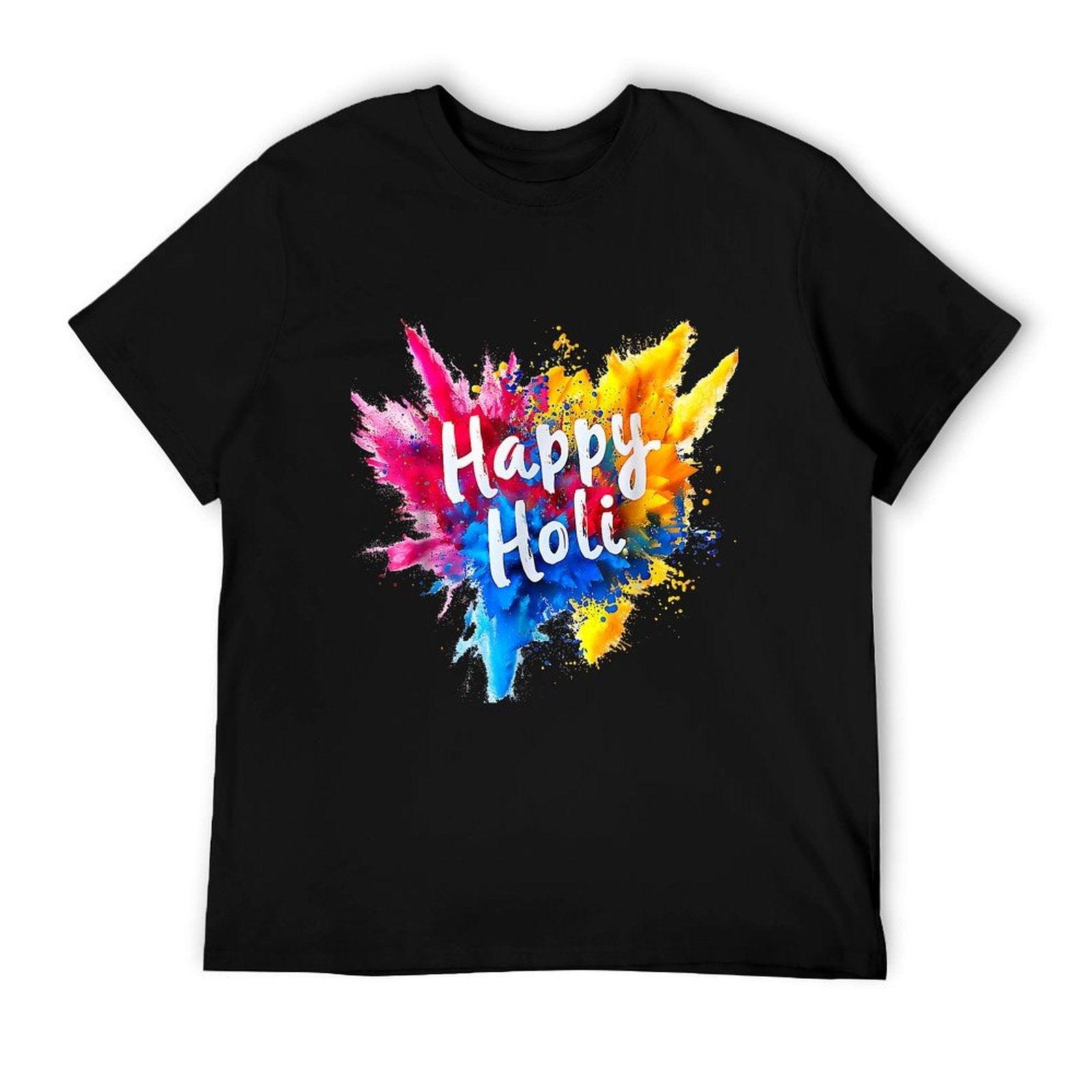 Happy Holi For Women Men Kids Color India Hindu Gifts T-Shirt