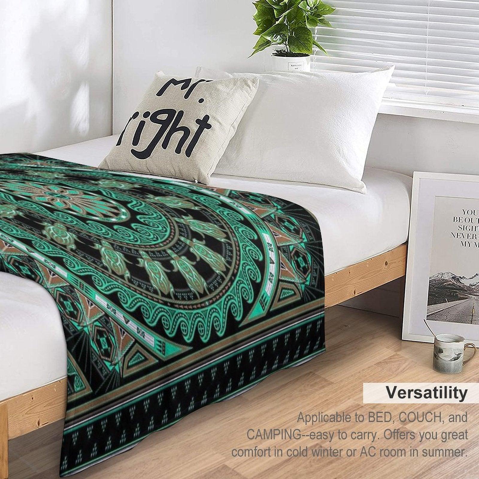 The Turtle (Keya) Throw Blanket