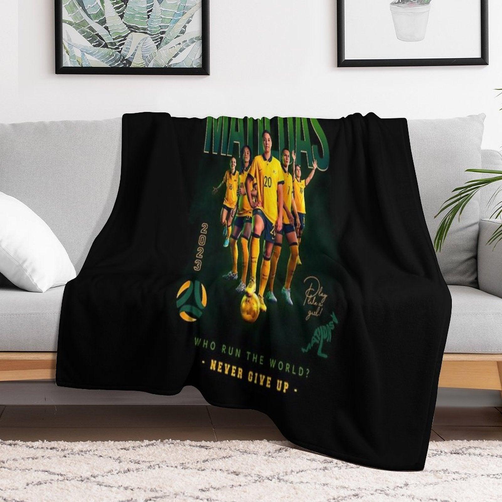 Matildas Throw Blanket