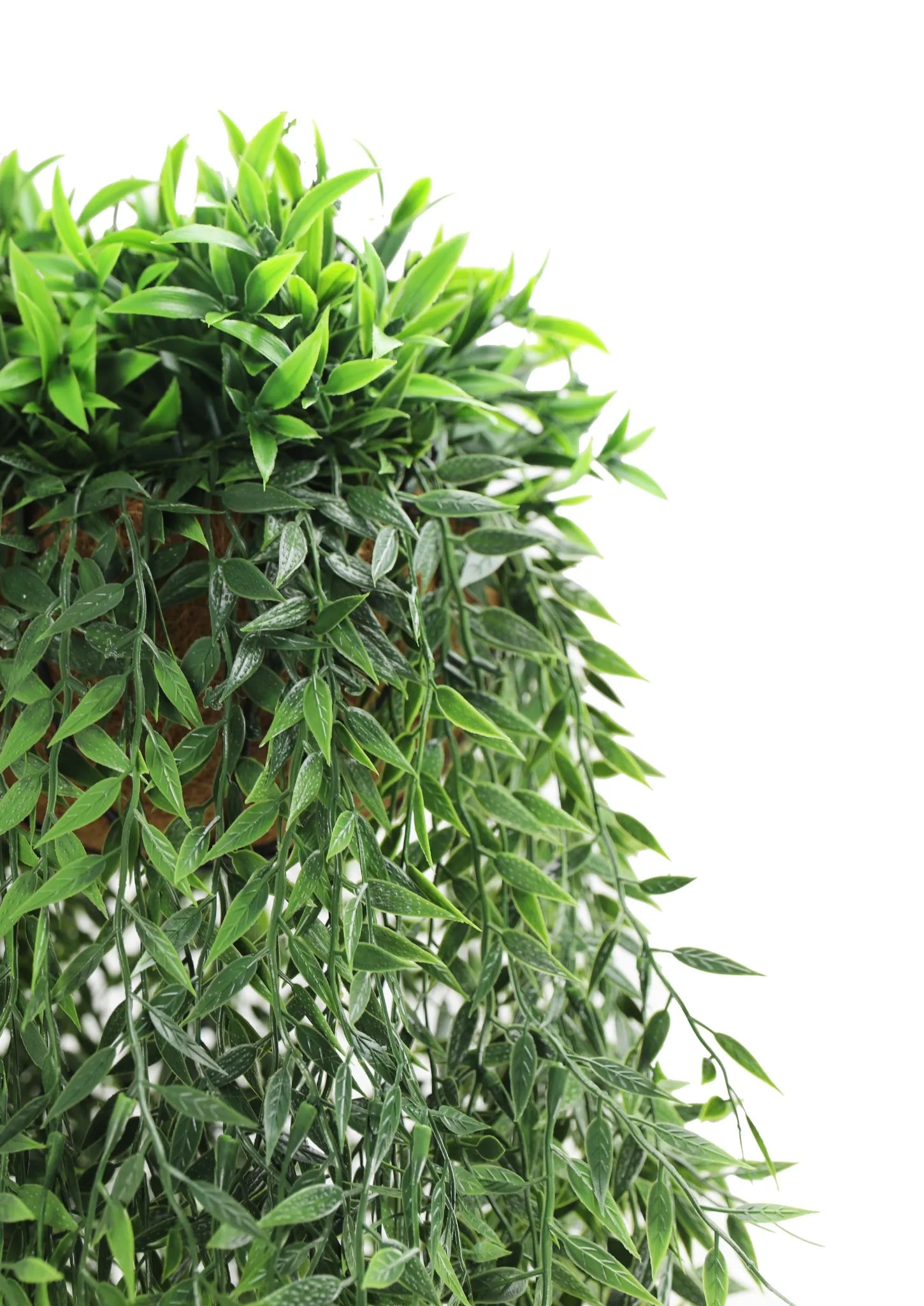 Fern Artificial Hanging Basket 10.2×53.1in – UV Resistant