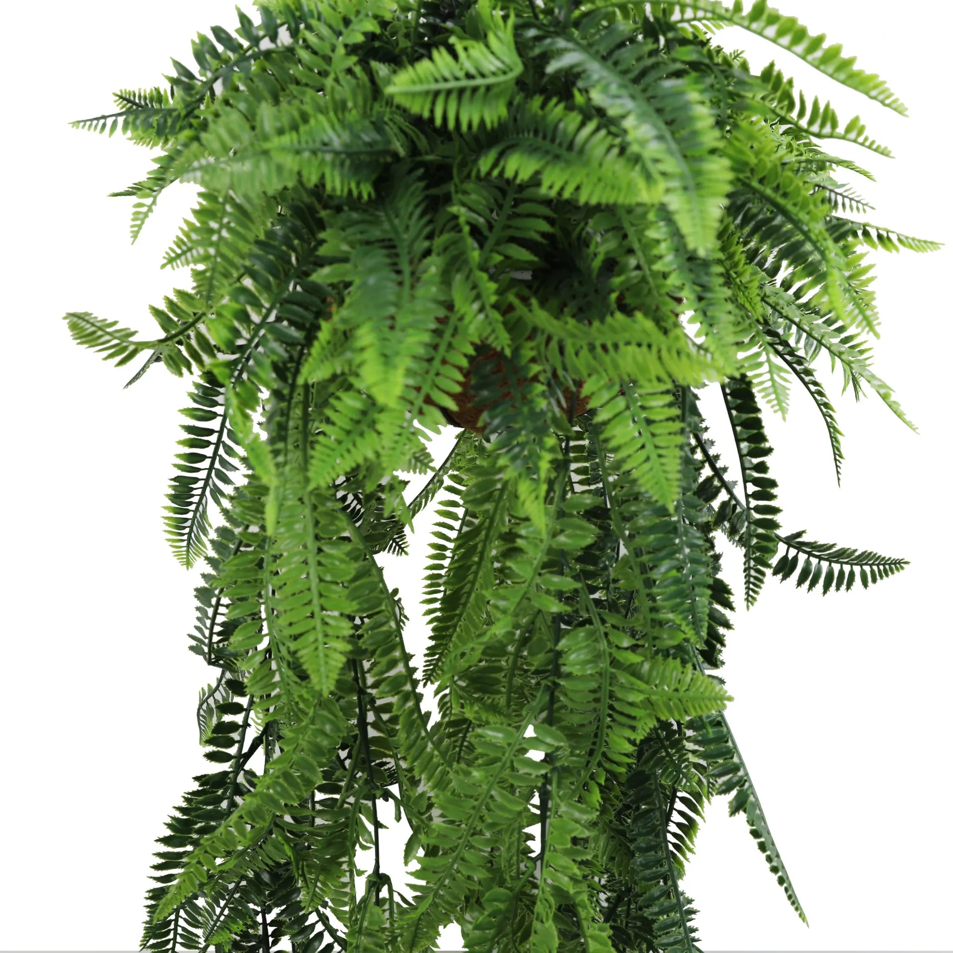 Fern Artificial Hanging Basket 17.7×49.2in – UV Resistant