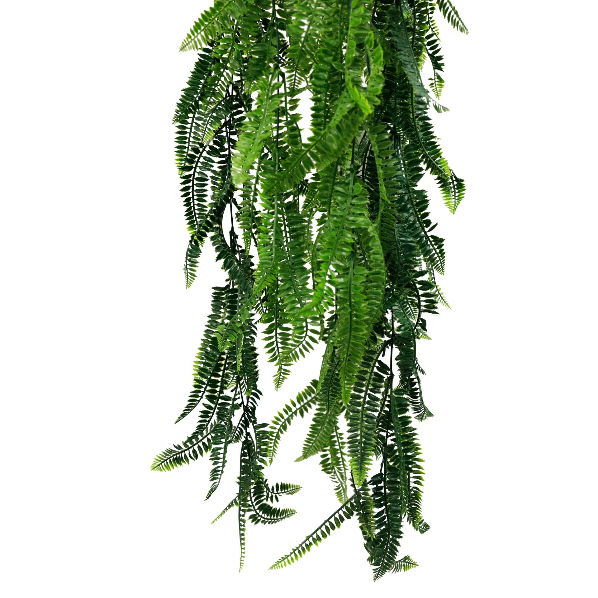 Fern Artificial Hanging Basket 17.7×49.2in – UV Resistant