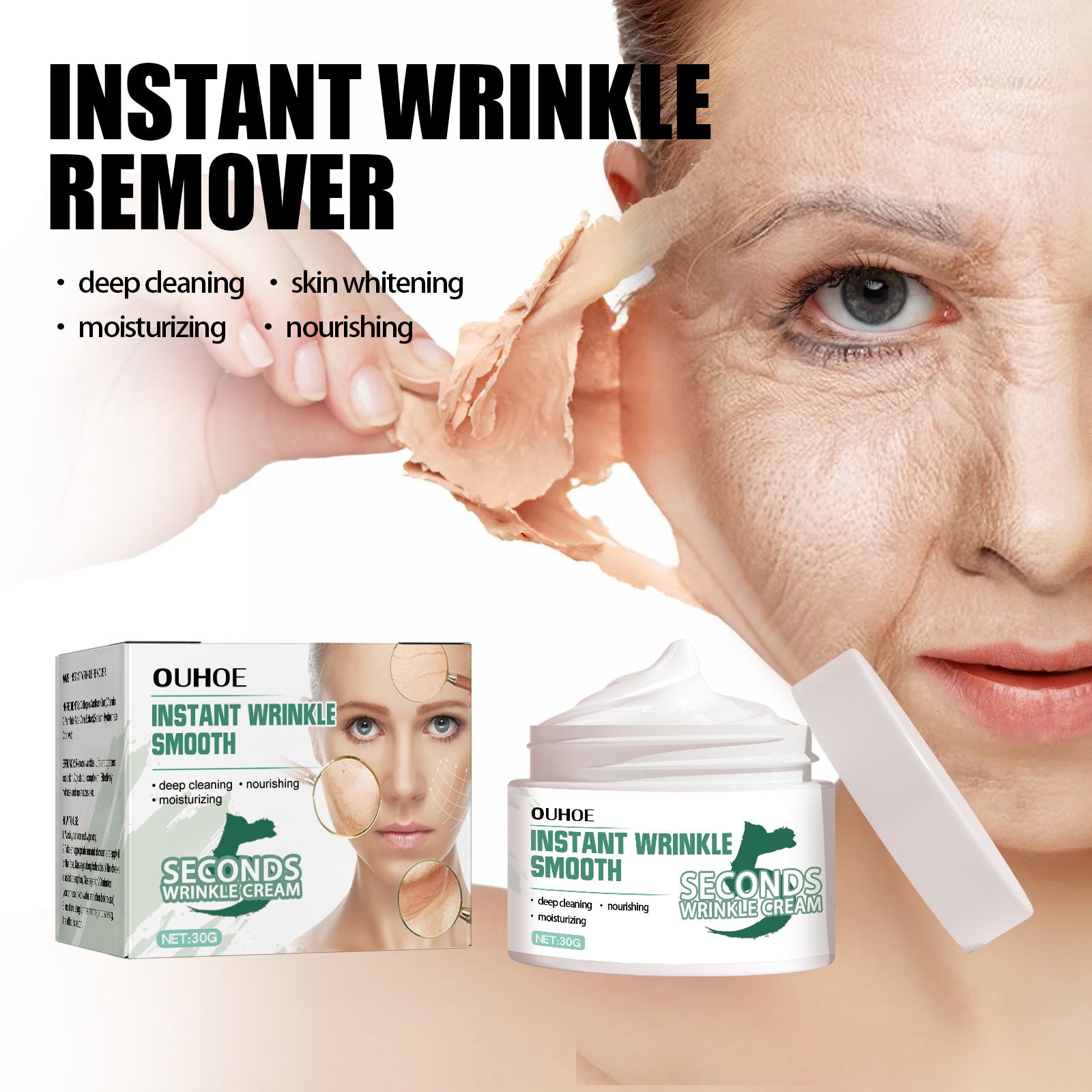 Anti-Aging Cream, Anti-Wrinkle Firming Skin And Smoothing Fine Lines Moisturizing Skin Cream