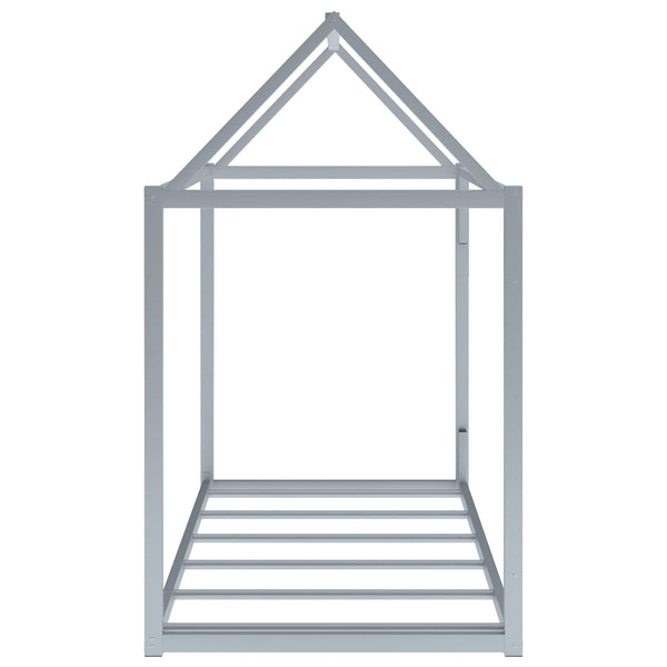 Metal House Shape Platform Bed twin