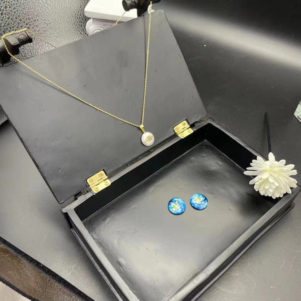 Mummy Death Book Magic Book Resin Crafts Ornament