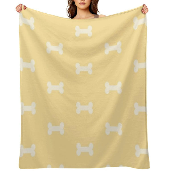 Blue Dog Bed Blanket Gift-ready Throw Blanket