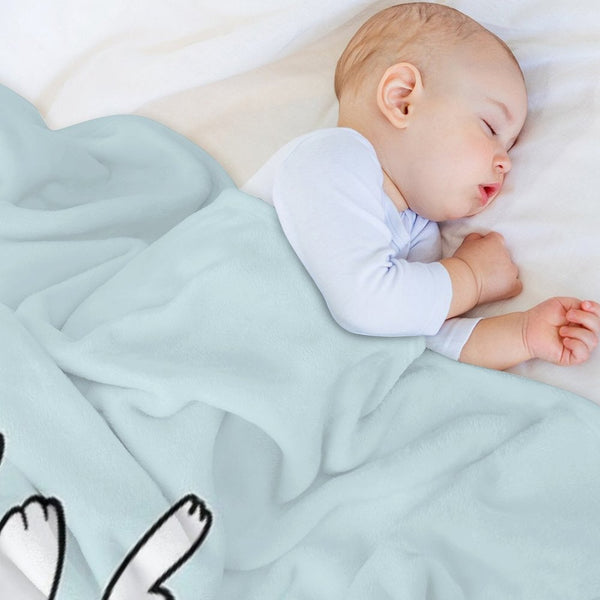 Care-Free Beagle Velvety-soft Throw Blanket
