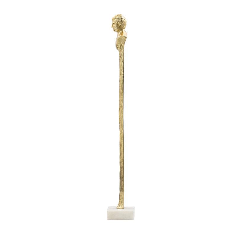 Modern Luxury Decorative Gold Roman Figurine Sculpture
