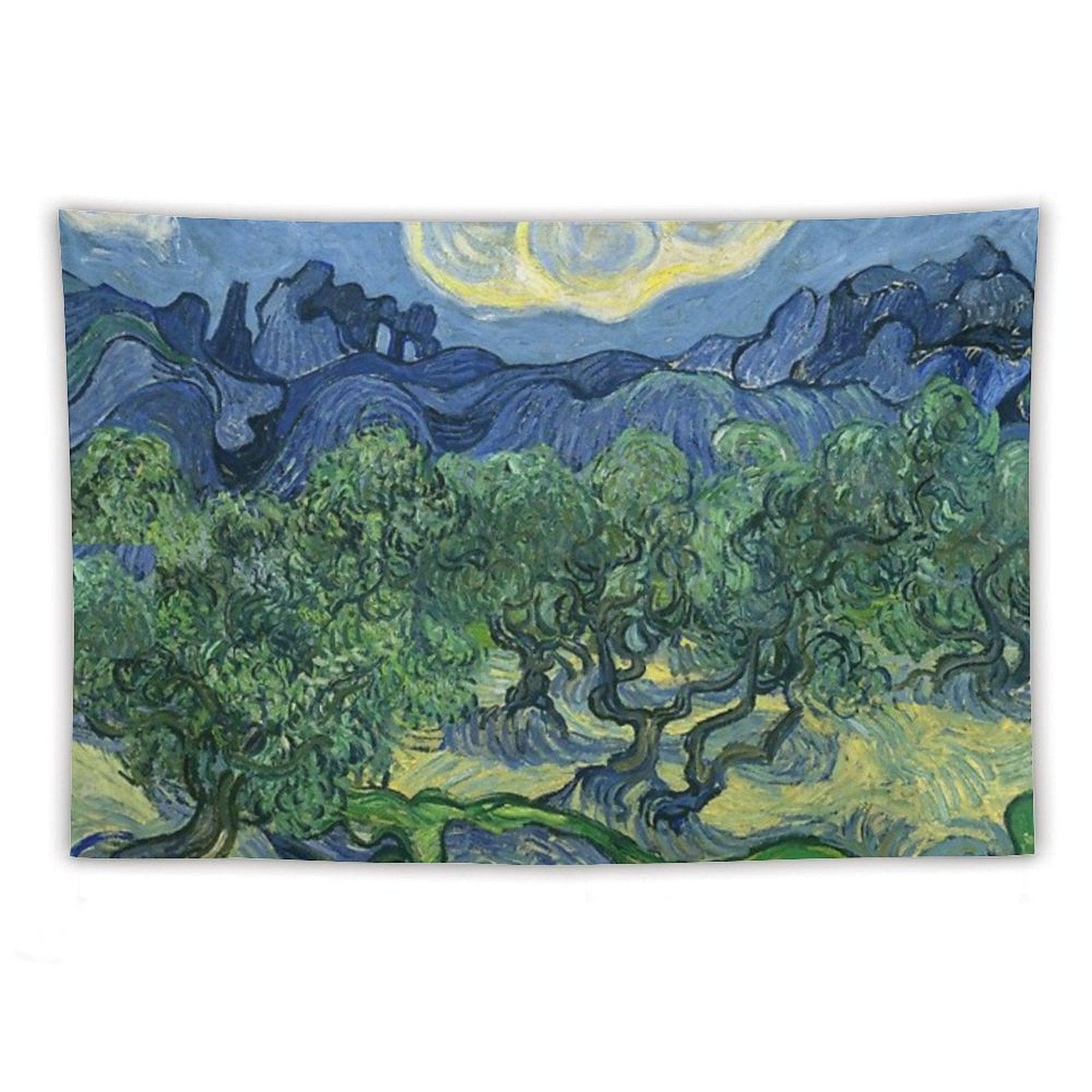 The Olive Trees by Vincent Van Gogh Tapestry