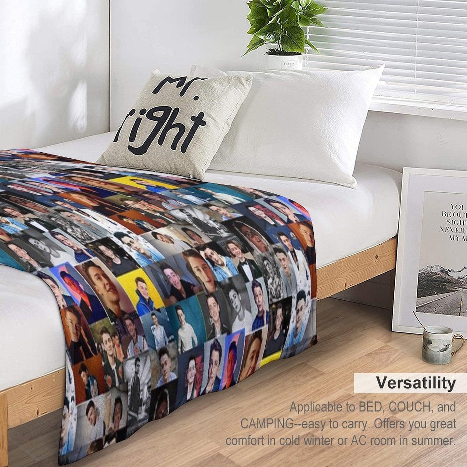 Noah Schnapp Throw Blanket