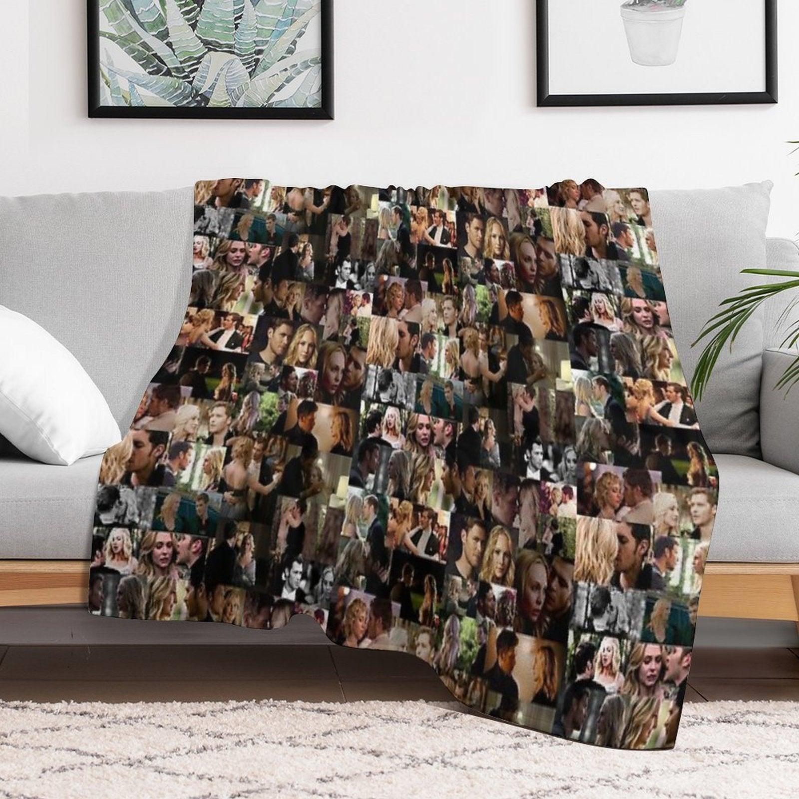 Klaroline Throw Blanket