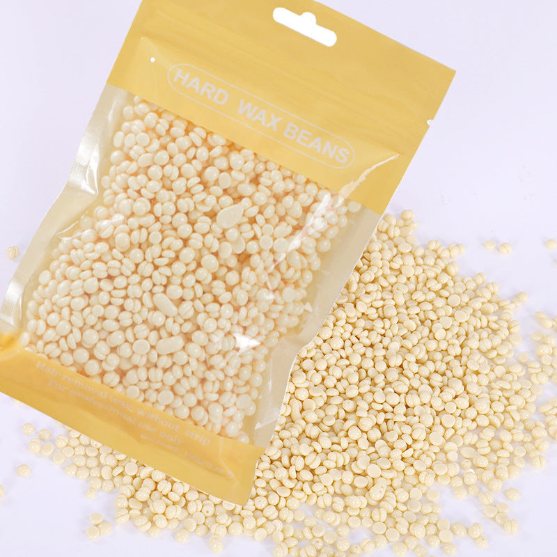 10pcs Hair Removal Hard Wax Beans, 100g Bag, Suitable for Bikini, Underarms, and Full Body, Hot Wax Depilation