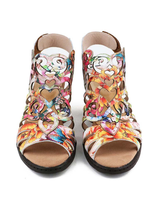 Elyse Genuine Leather Sandals