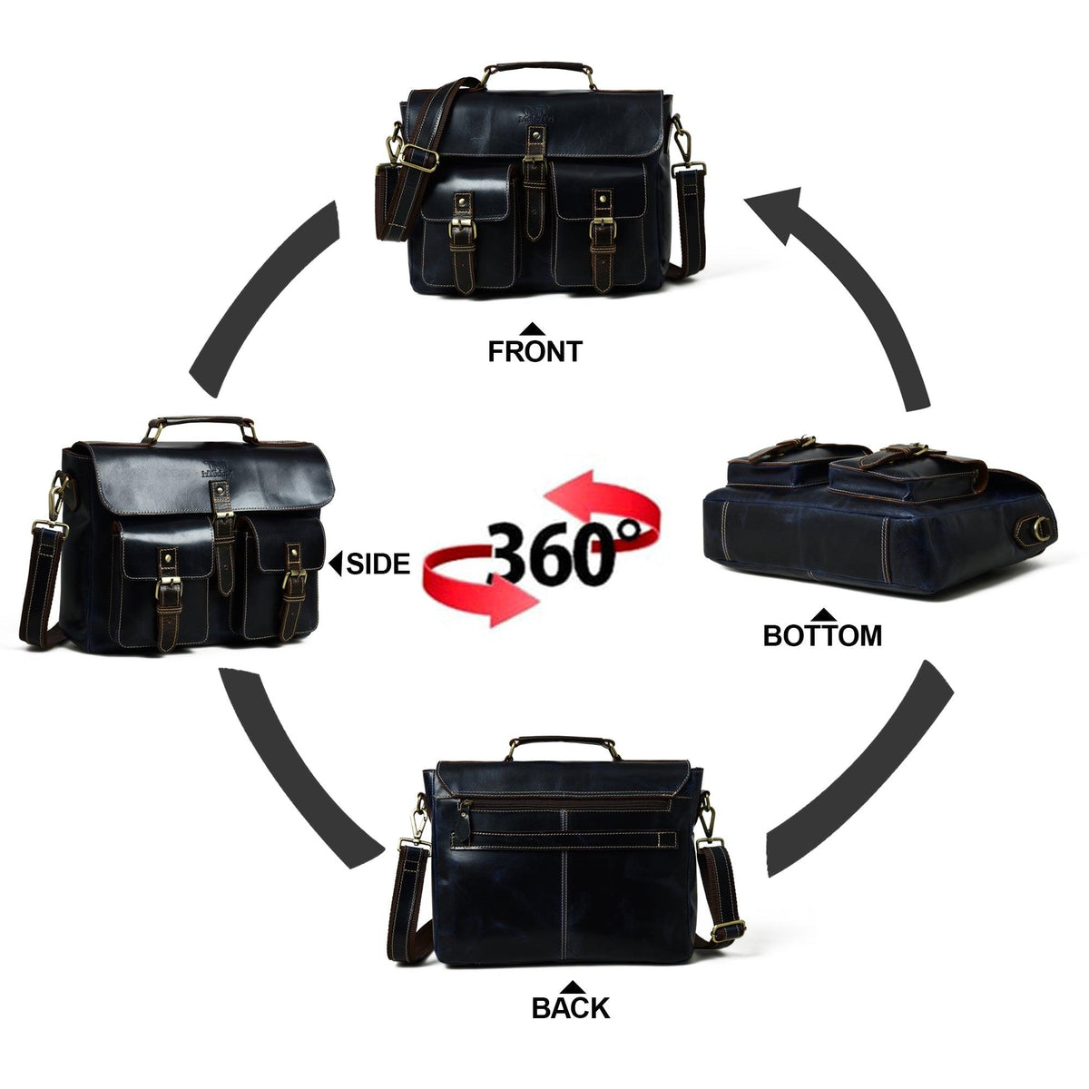 Panther Laptop Messenger Bag