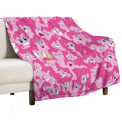 Pinkie Pie Mess Wrinkle-free Throw Blanket