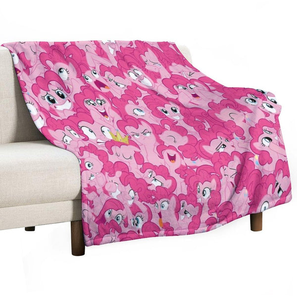 Pinkie Pie Mess Wrinkle-free Throw Blanket