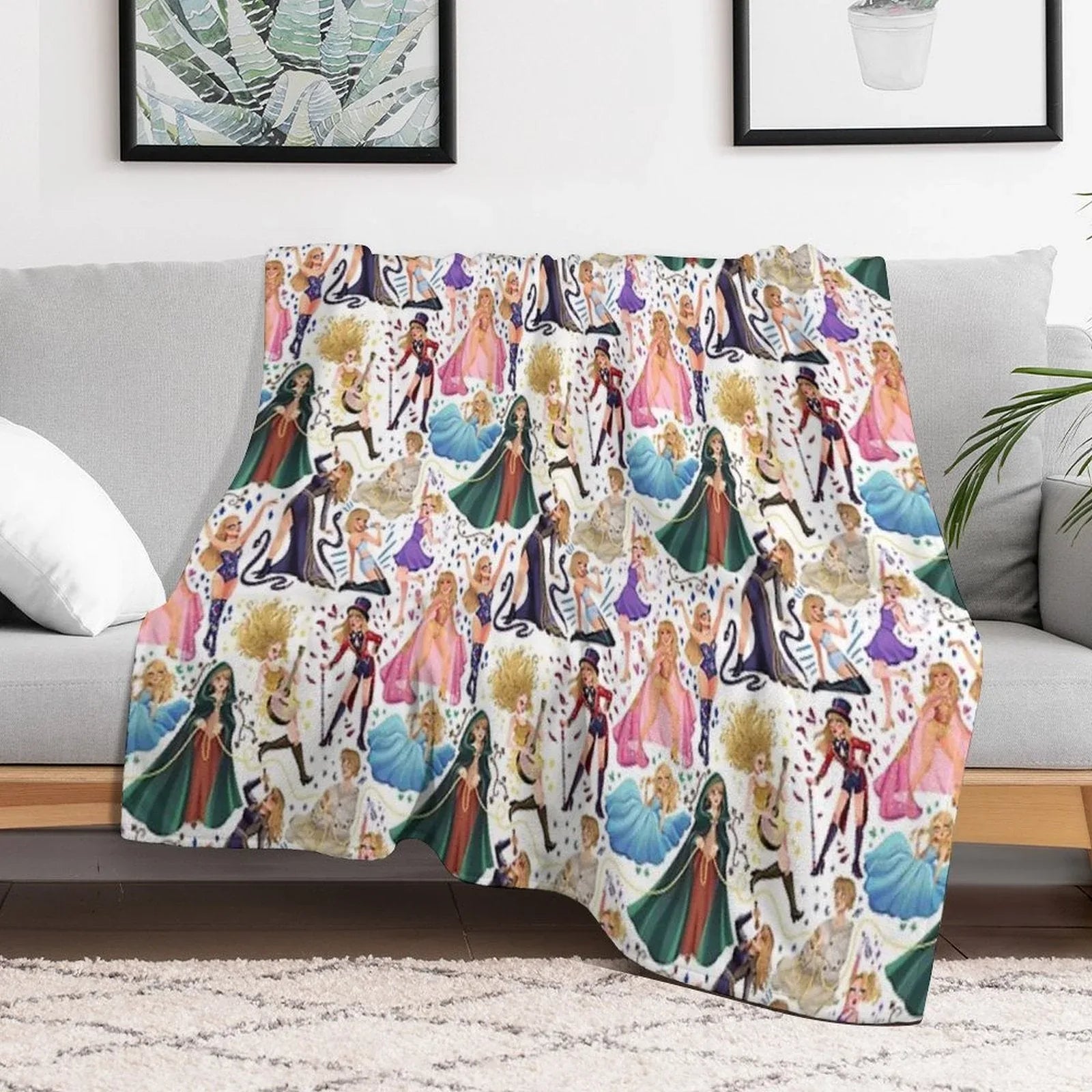 Taylor Eras Throw Blanket