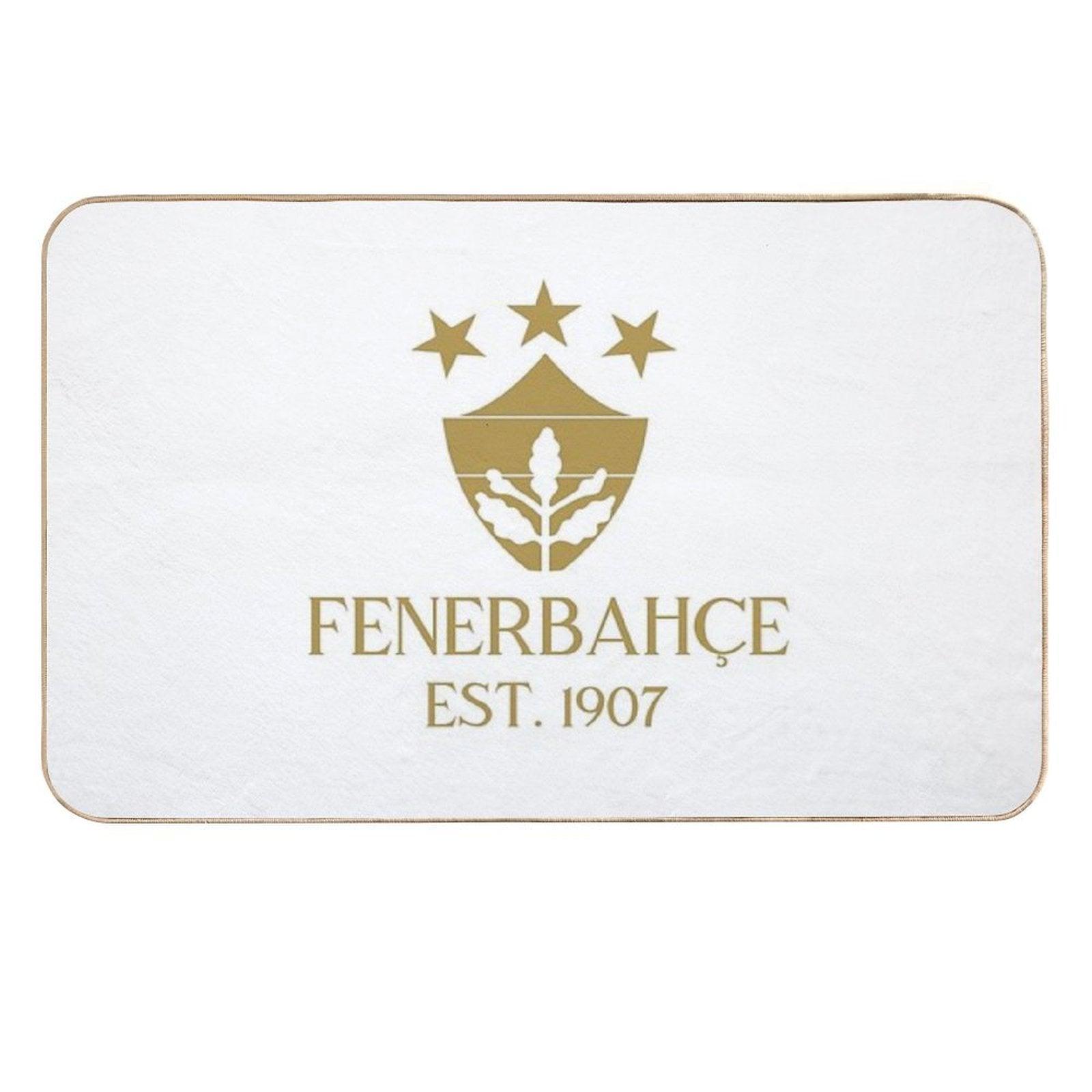 Fenerbahçe Gold B  Easy Maintenance Bath Mat