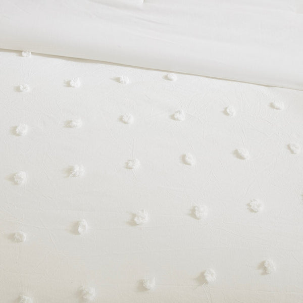 Brooklyn Cotton Jacquard Comforter Set with Euro Shams and Throw Pillows - Gifts for You 'n Me