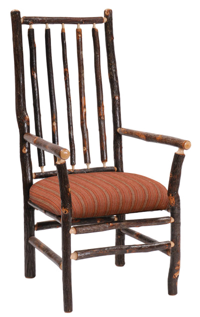 Hickory Spoke Back Arm Chair