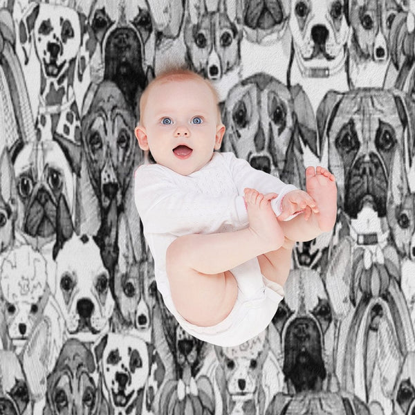 Just Dogs All-season Throw Blanket