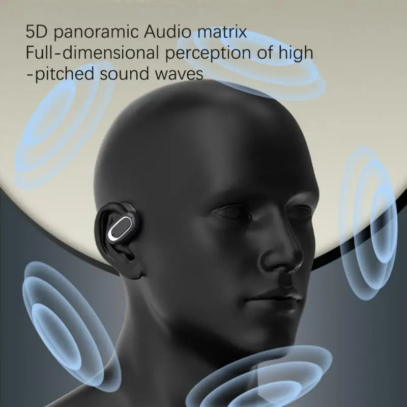 T35 can talk, run, exercise, wireless OWS over the ear Bluetooth earphones with noise reduction and long battery life