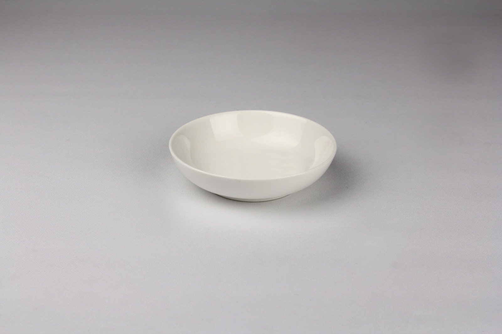Round White Soy Dish 4
