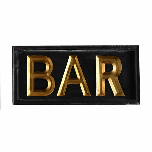 Wooden Bar Sign