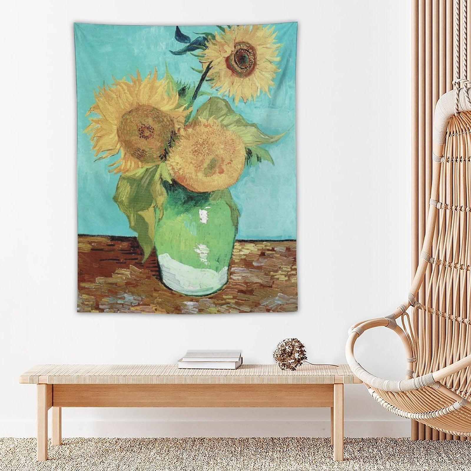 Van Gogh’s Three Sunflowers Tapestry