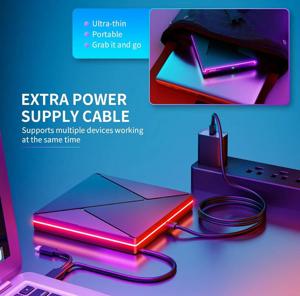 MemoraDrive USB-C DVD Burner V.I.P Digital Presence