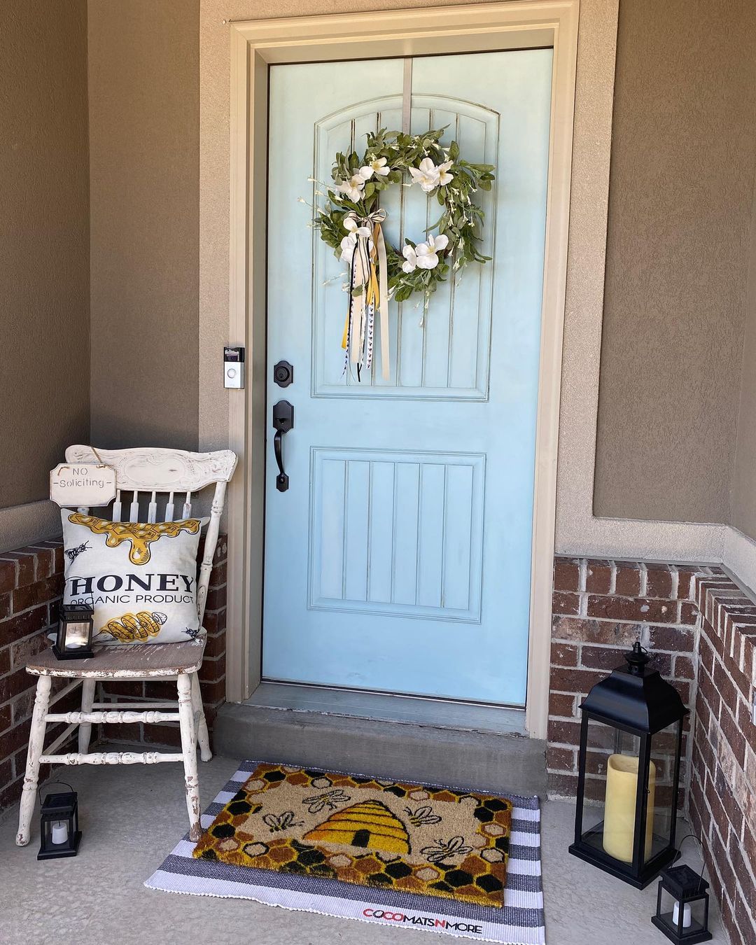 Beehive Handwoven Coco Doormat