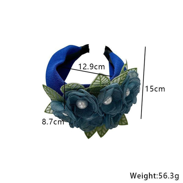 Fashionable handmade flower headbands