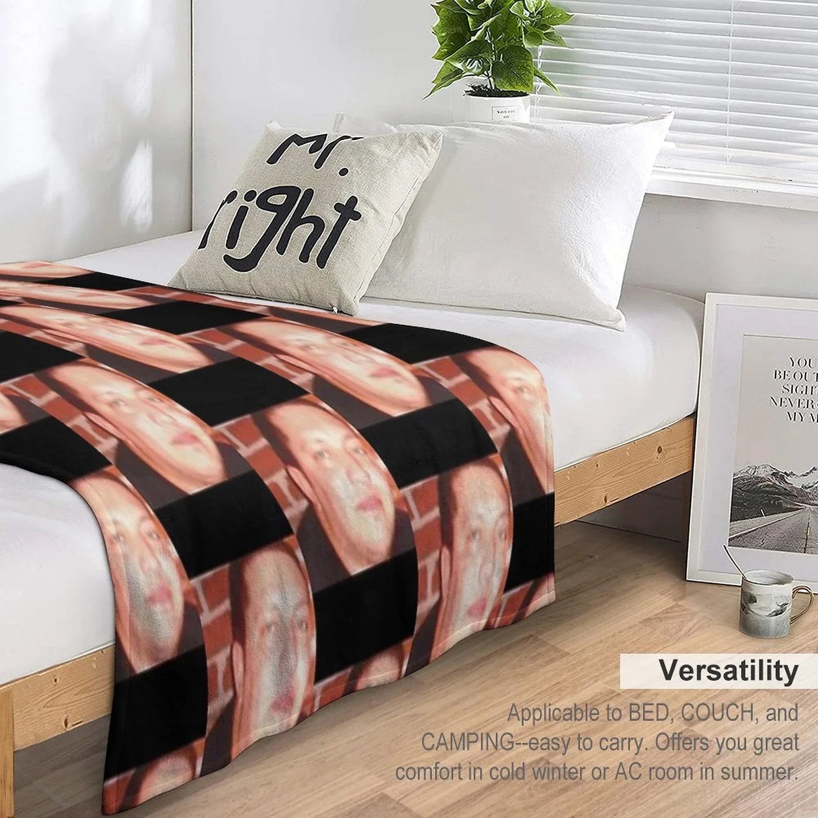 Sal Vulcano Throw Blanket