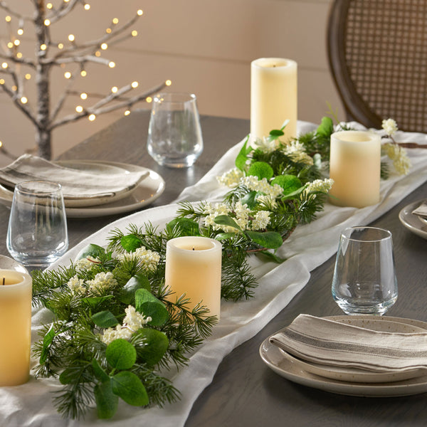 5' LEAVES/BERRY GARLAND