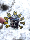 Drag Nasty Sticker - Clear Background