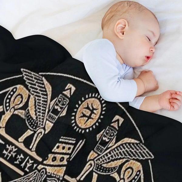 ASSYRIAN Throw Blanket