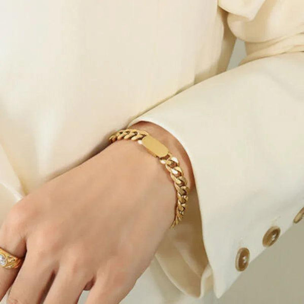 Gold Chain Bracelet - To Be Elegant - Gifts for You 'n Me