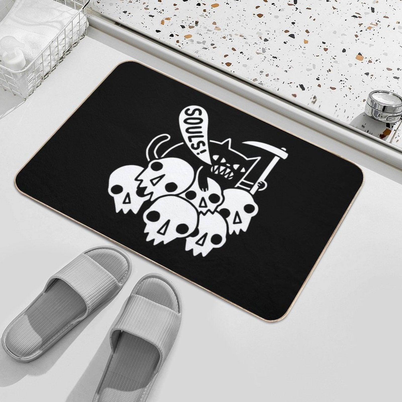 Cat Got Your Soul Bath Mat