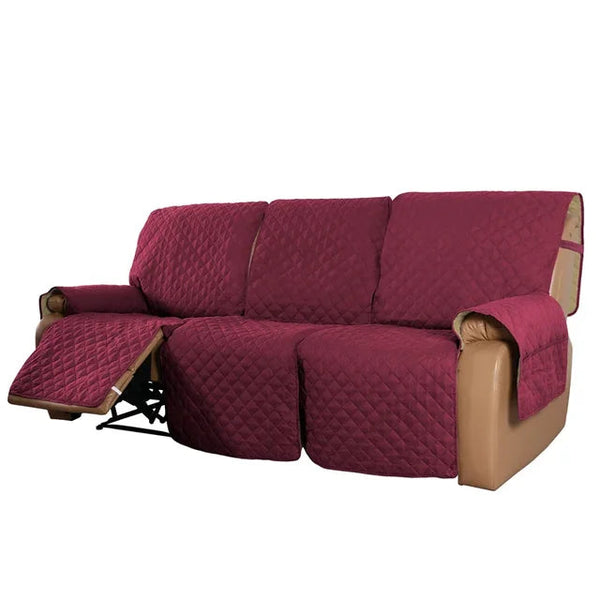 1 2 3 Seater Water Repellent Recliner Sofa Covers Pet Kid Sofa Mat Lazy Boy Armchair Cover Relax Lounger Slipcover Couch Towel - Gifts for You 'n Me